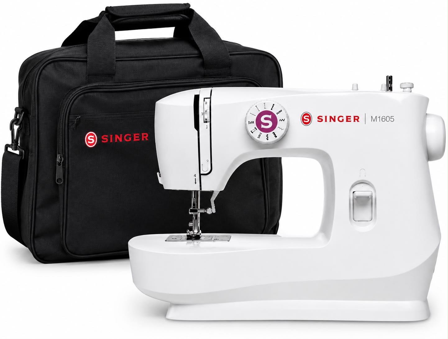 Singer 1605 com bolsa de transporte